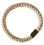 Fat hair ties, sparkled cool camel