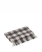 Massachusetts scarf, grey/beige check