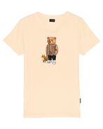 Organic t-shirt Filou LXXXVII, royal sand