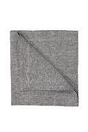 Sisilia linen napkin, dark grey melange
