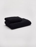 Lugano towel 70x140, black