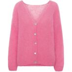 Cornelia mohair cardigan, pink