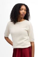 Tilda cashmere sweater, ivory