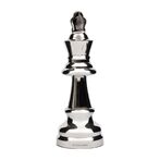 Chess play king statue