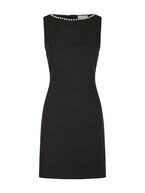 Kuna suit dress, black