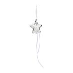 Balloon star ornament silver S