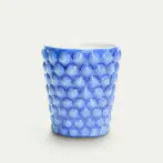 Bubbles mug 8cm, light blue