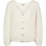 Cornelia mohair cardigan, white