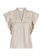 Jayla voile top, sand