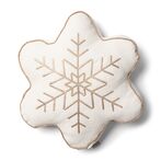 Wonderful snowflake box pillow