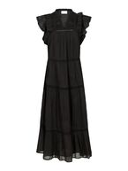 Ankita voile dress, black