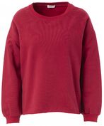 Flight sweater, carmine red