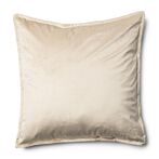 Velvet pillow cover 50x50, flax