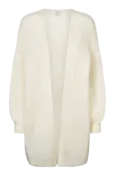 Lee midi cardigan, white