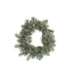 Vintia wreath 40cm, green/off white