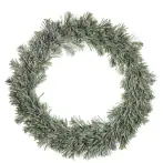 Vintia wreath 65cm, green/off white