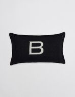 B-logo 30x50, black/ivory
