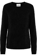 Brook knit new O-neck, black