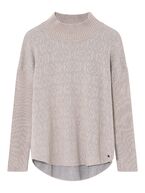 Mandy jacquard knit, champagne