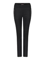 Dara stretch leather pants, black