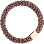 Fat hair ties, soft brown