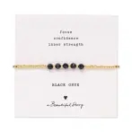 Essential black onyx bracelet