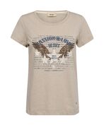 Zibby tee, feather gray