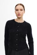 Teresa cashmere cardigan, black